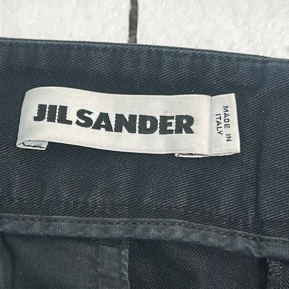 Jil sander black ankle jeans size 40 ankle zip - Picture 6 of 9